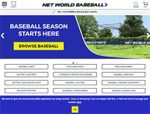 Tablet Screenshot of networldbaseball.com